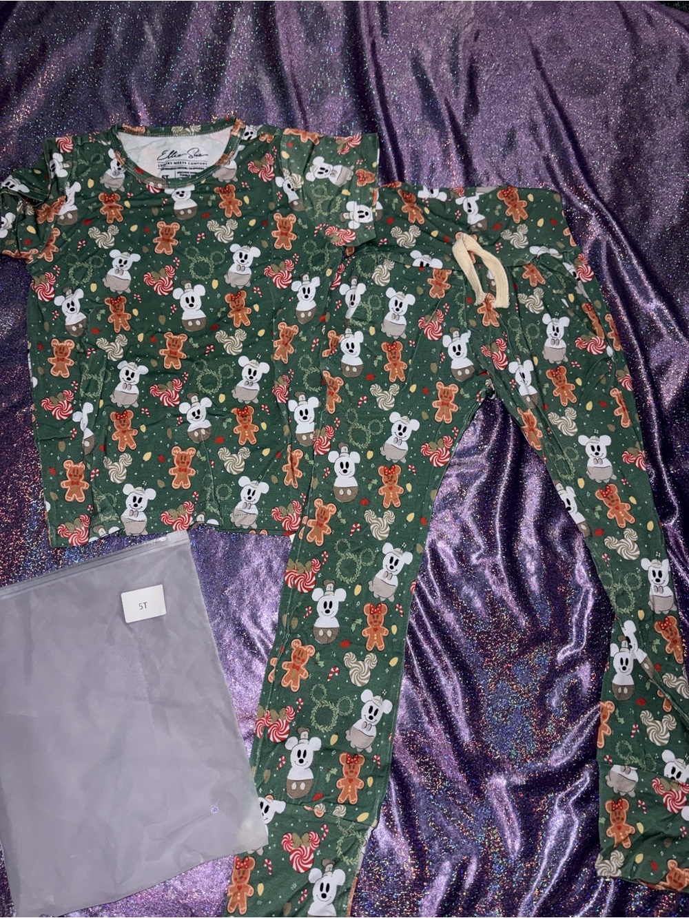 Ellie Sue Disney Christmas Pajamas